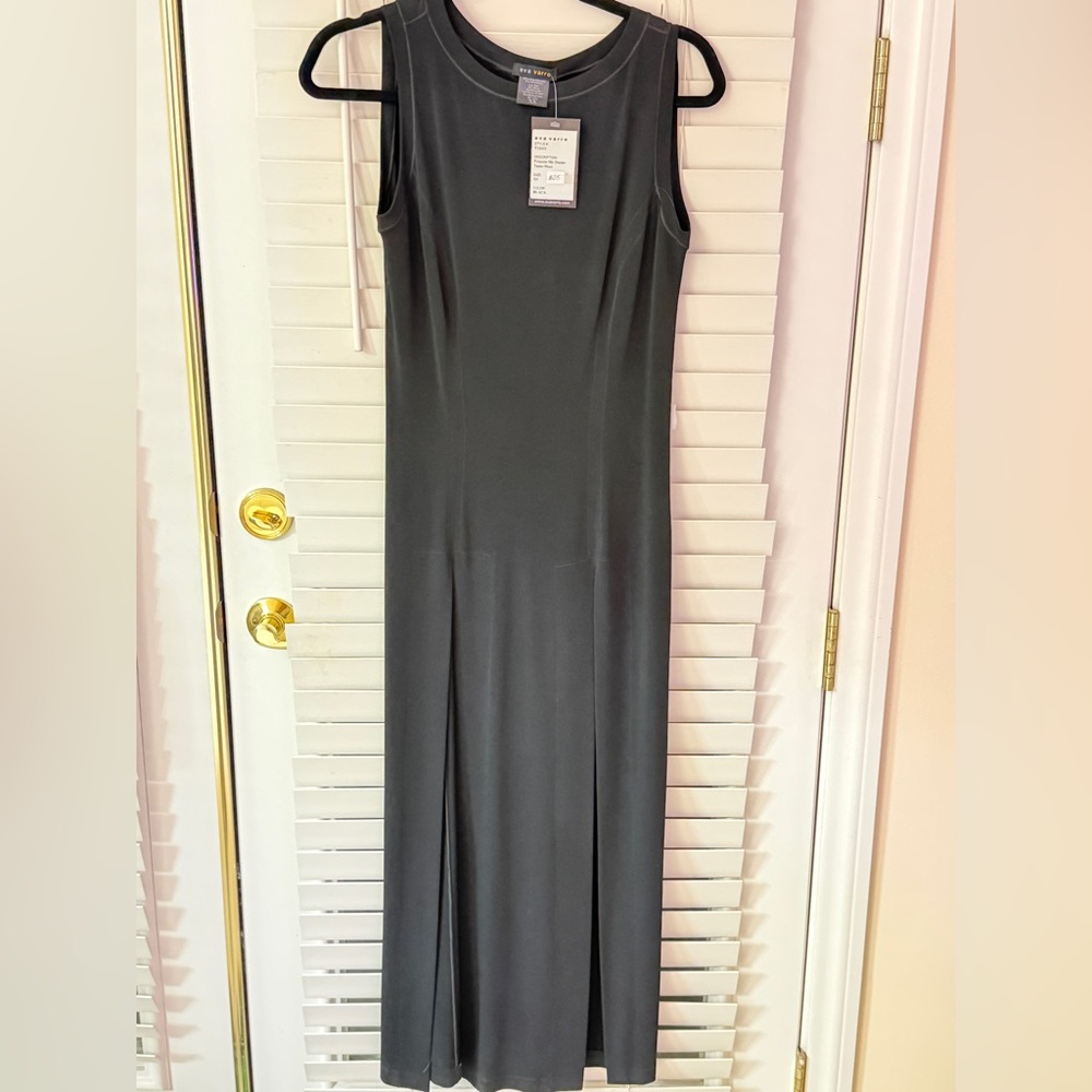 NWT Sleeveless Black Maxi Dress - Brand:Eva Varro size XS